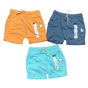 Okie dokie toddler shorts lot of 3 shorts with drawstring size 4 T New